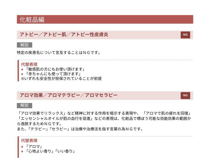 NG表現集サンプル